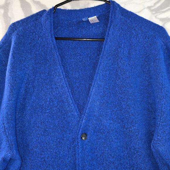 Divided H&M Royal Blue Sweater Cardigan Women's Size M - Picture 3 of 7
